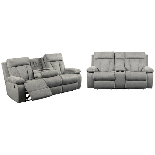 Lark Manor Anirduh 2 Piece Reclining Living Room Set & Reviews Wayfair